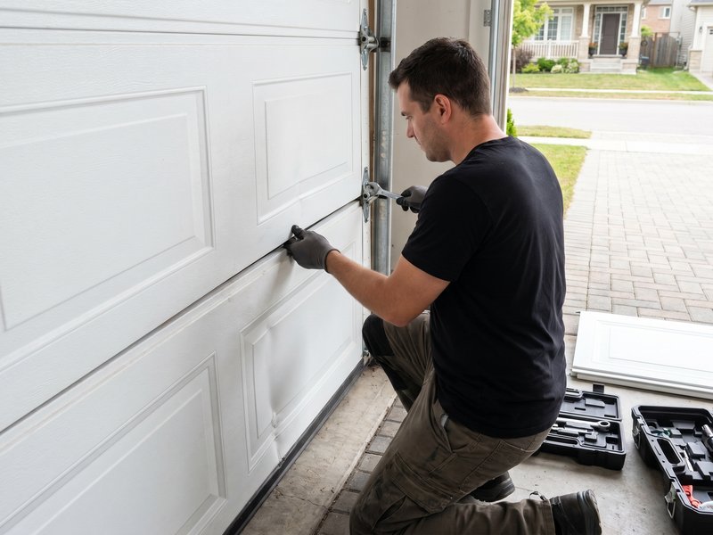 Garage Door Panel Replacement by Sea Oats of Port St. Joe