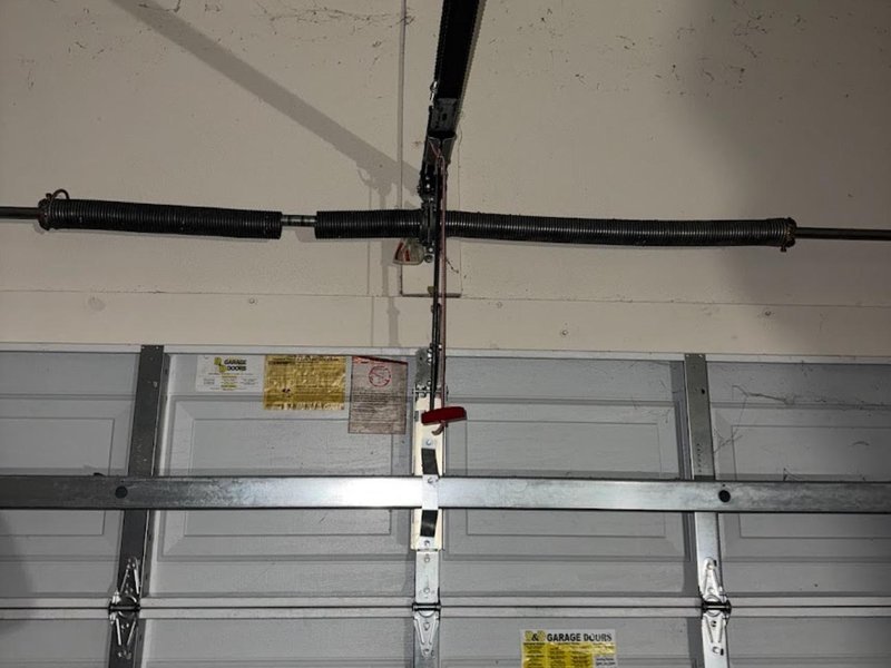Garage door repair work by Sea Oats of Port St. Joe in Port St Joe